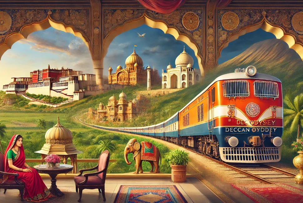 Deccan Odyssey luxury train 